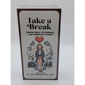 Life Sutra Take a Break Master Work Life Balance Card Game Sealed